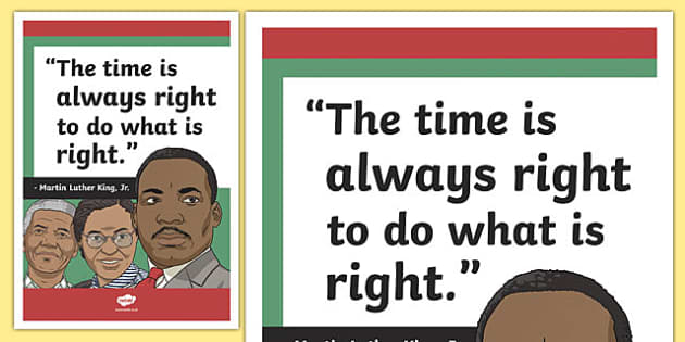 FREE! - Martin Luther King Posters | MLK Jr. Day | Twinkl USA