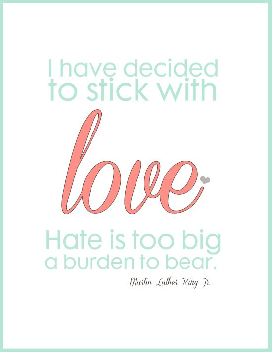 Celebrating Martin Luther King Jr. (Printables)