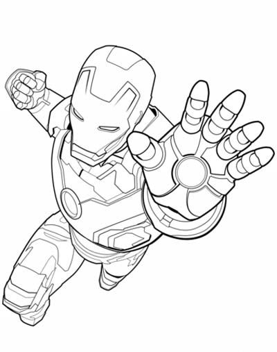 printable marvel drawings