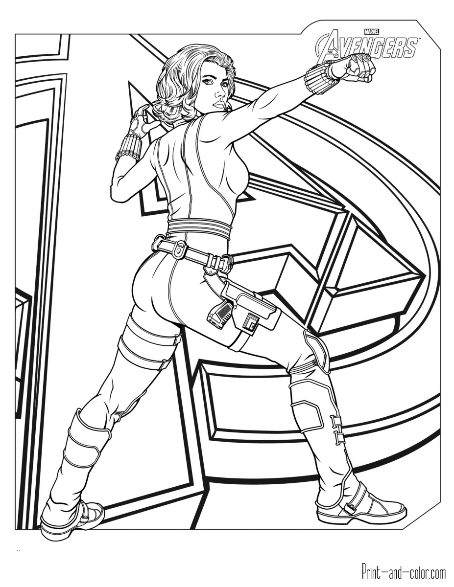 Avengers coloring pages | Print and Color.com