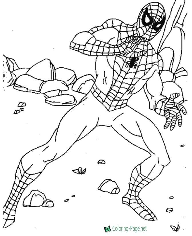printable marvel heroes coloring pages