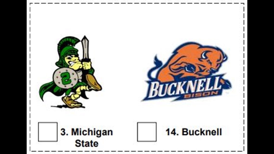 Kids Join March Madness Fun With Printable Mascot Bracket | wnep.com