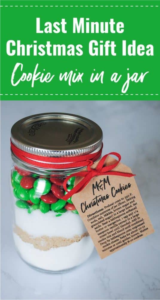 Chocolate Chip Cookie Mix In a Jar With Free Printable Recipe Tag