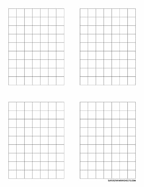 printable math graph paper full sheet