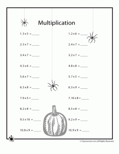 Halloween Math Worksheets | Woo! Jr. Kids Activities : Childrens ...
