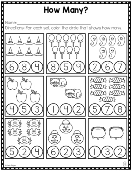 Halloween Math Printables - Katie Roltgen Teaching