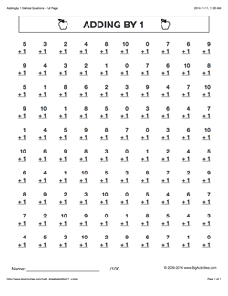 Math Worksheets (By Grade)