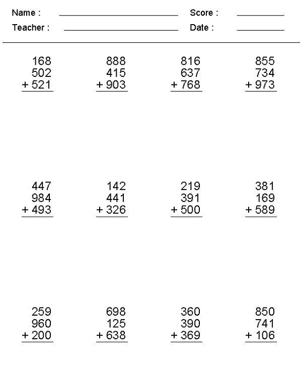 7th Grade Math Worksheets to Print | 7th grade math worksheets ...