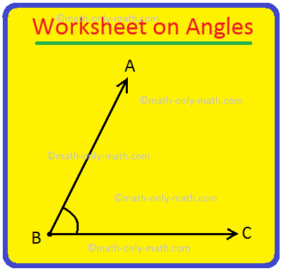 printable math worksheets angles