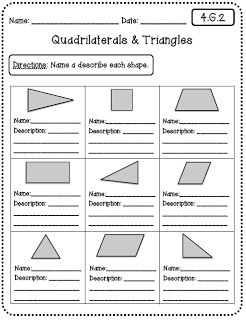 Common Core Math Worksheets (for all standards)