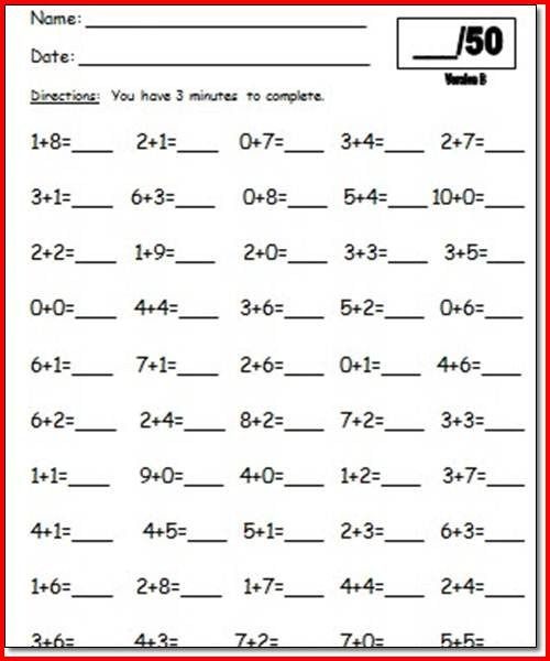 printable math worksheets for 1st grade pdf