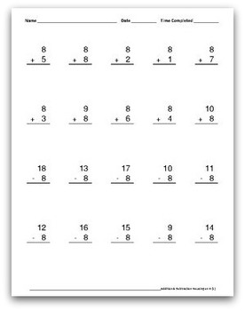 printable math worksheets for 8 year olds