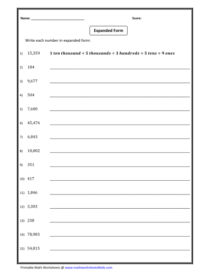 12 math worksheets 4 kids - Free to Edit, Download &  Print | CocoDoc
