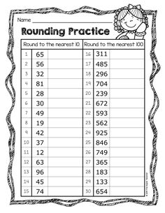 73 Rounding ideas | 3rd grade math, math lessons, third grade math