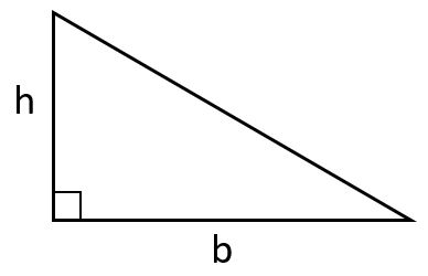 Area of Right Triangle Worksheets