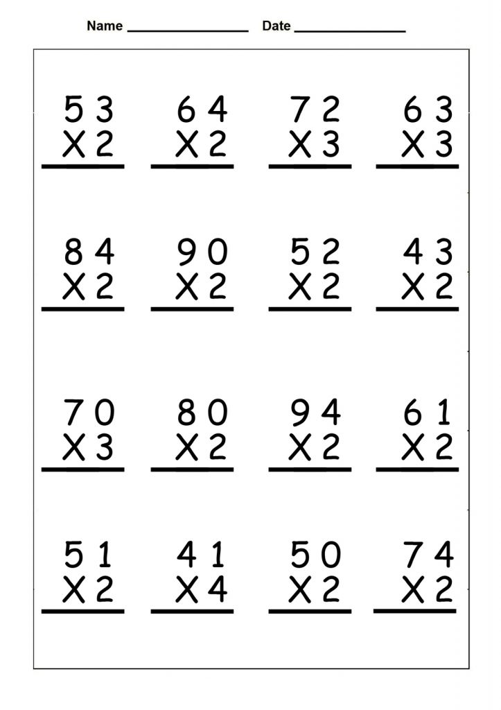 printable mathematics worksheet for grade 4