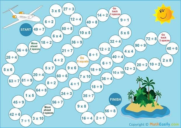 FREE Printable Math Games for Kids | PDF
