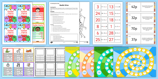 KS2 Maths Games | Engaging Maths Games (teacher made)