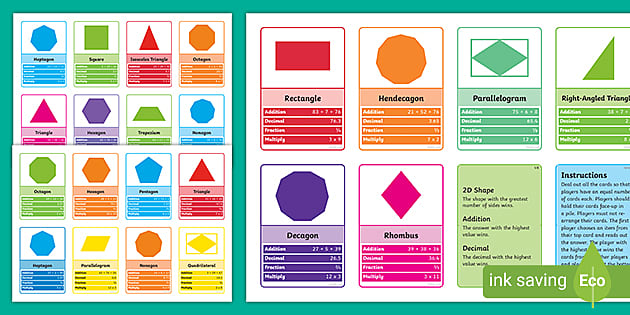 Maths Highest Value Card Game KS2 - Printable - Primary Resource