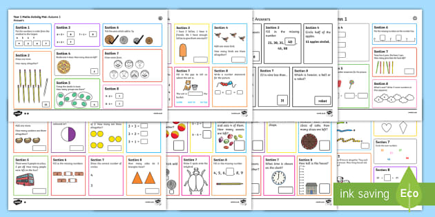 printable maths worksheet ks1