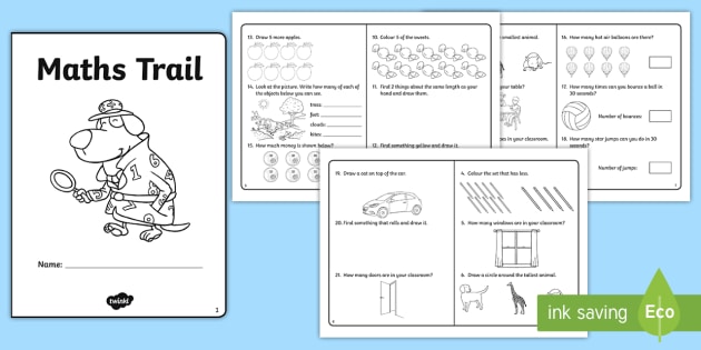 printable maths worksheets for senior infants