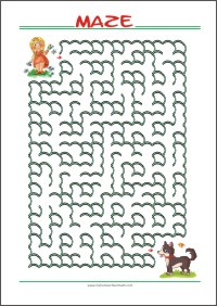 printable maze sheets