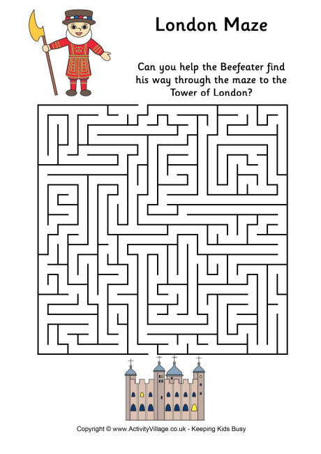 printable mazes for 11 year olds