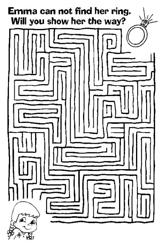 Free Printable Mazes for Kids