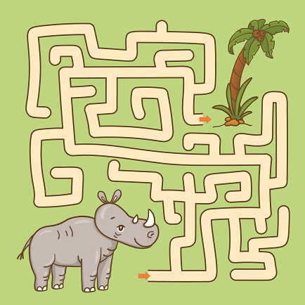 printable mazes for 2 year olds