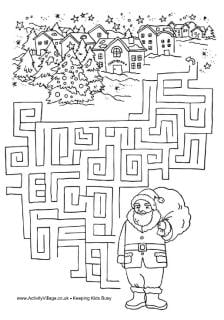 Printable Mazes for Kids