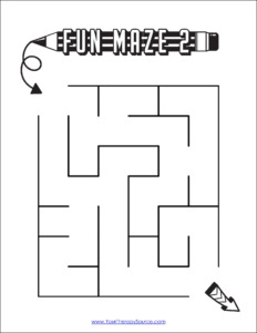 Simple Mazes - Free PDF Packet - Your Therapy Source