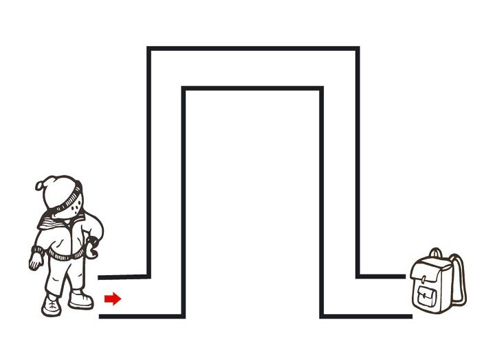 printable mazes for 2 year olds