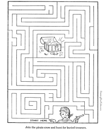 printable mazes for 7 year olds