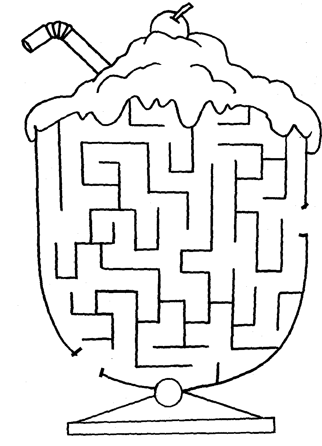 printable mazes for 7 year olds