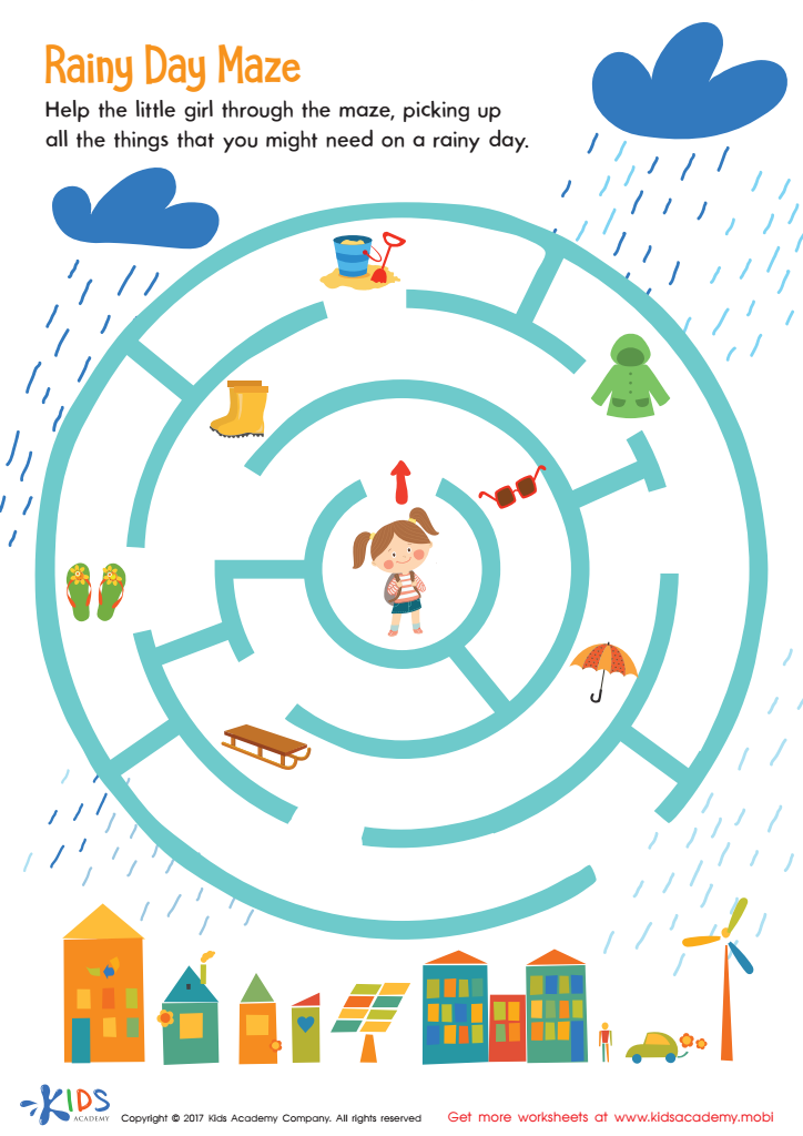 Free Mazes worksheets activities for 3-Year-Olds