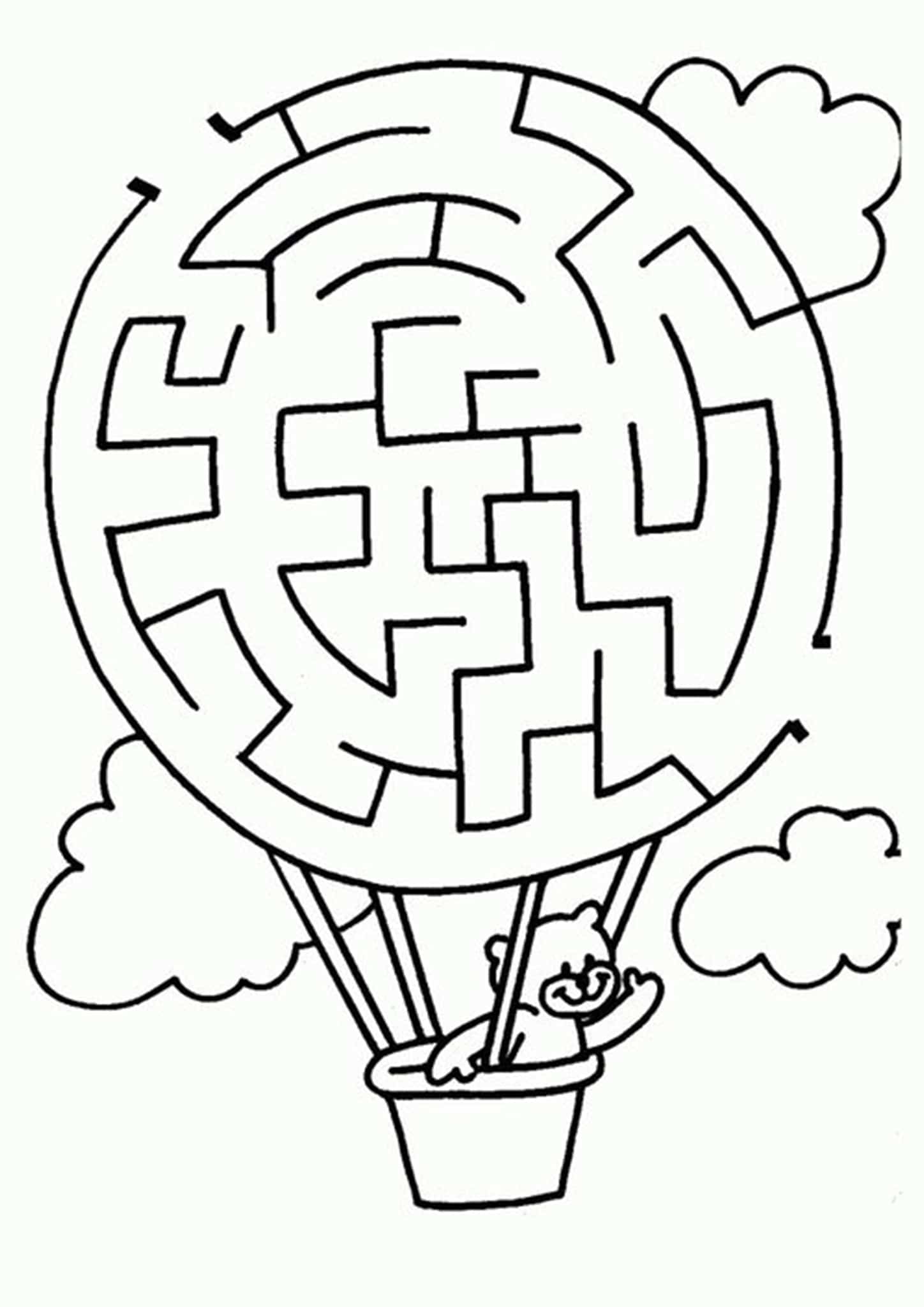 printable mazes for preschoolers
