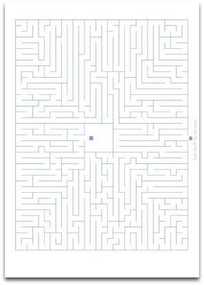Free Printable Heart Maze