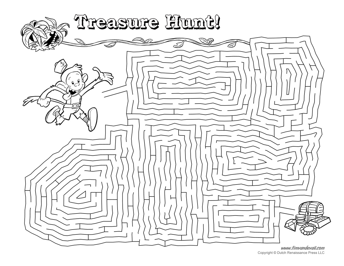 printable mazes