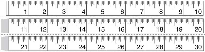 Measuring Tape-60 inches - Printable Ruler