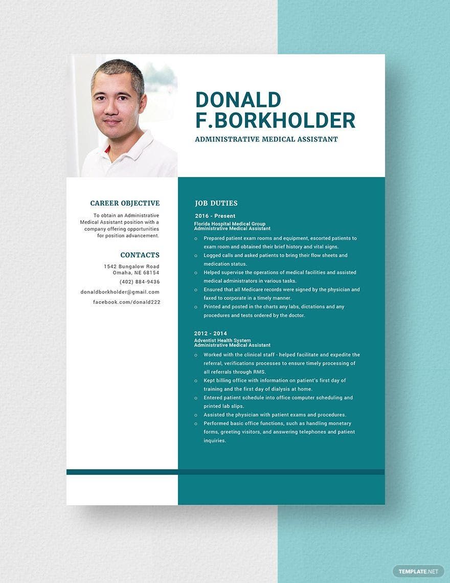 printable medical assistant resume
