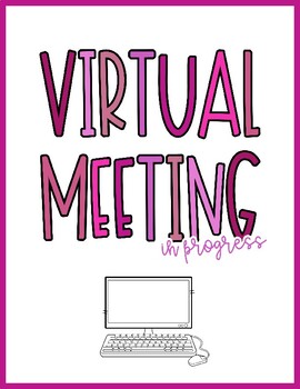 printable meeting signs
