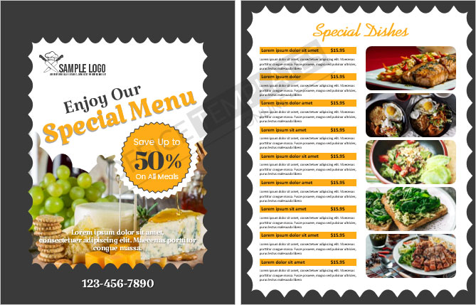 19+ Free Restaurant Menu Templates in MS Word Format