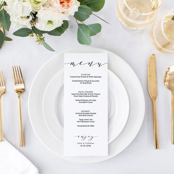 Watercolour Wedding Place Name Card Templates - TimberWink Studio AU