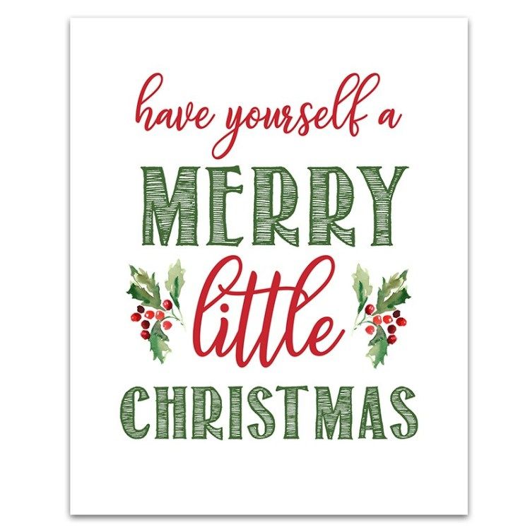 printable merry xmas signs
