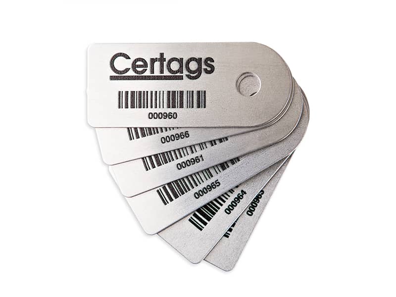 printable metal tags