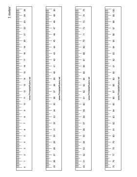 printable meter ruler pdf