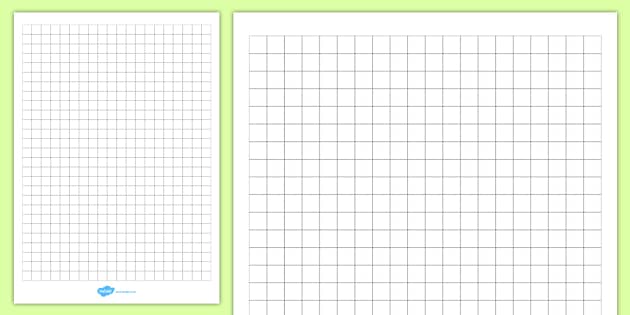 1cm Grid Paper Template | Twinkl (teacher made) - Twinkl