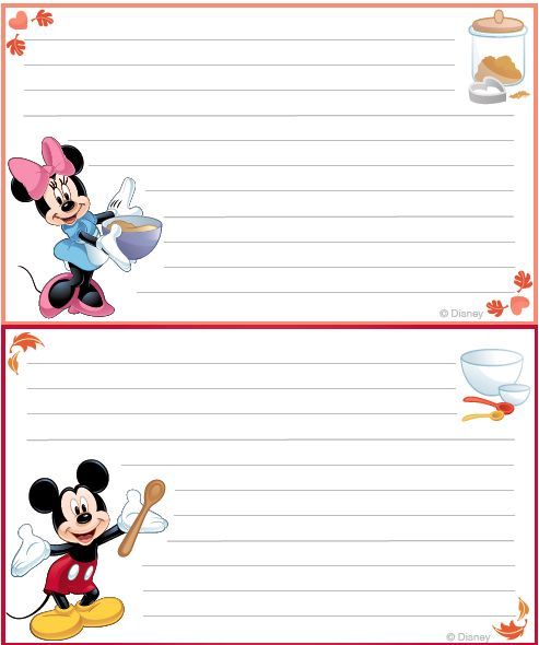 40 Recipe Card Template and Free Printables