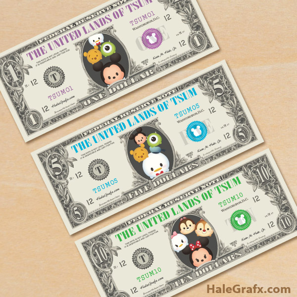 printable mini fake money