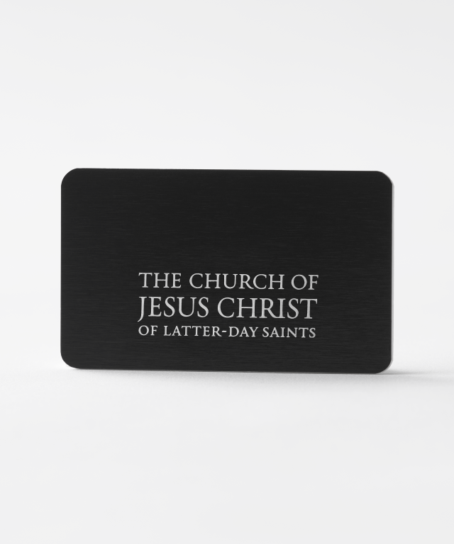 Full-time Missionary Blank Name Badge |